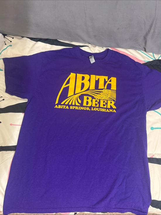 Gildan Other - Abita Beer Graphic Tee with Yellow Logo
